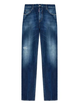 Dsquared2 distressed denim jeans - men - Cotton - 50 - Blue
