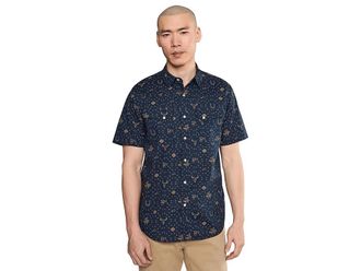 Pendleton Laramie Shirt Short Sleeve Mens Clothing Western Navy : 2XL, Cotton