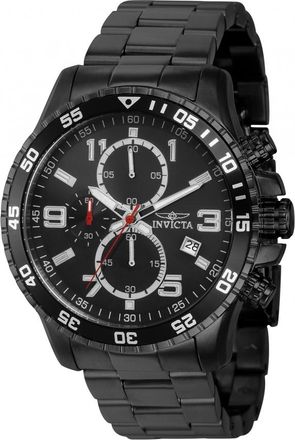 Invicta Specialty Chronograph Quartz Black Dial Mens Watch 36985