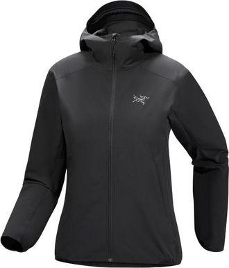Arc'teryx Gamma Lightweight Hoody Softshelljacke f&uuml;r Damen | schwarz