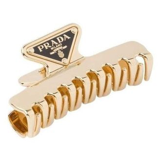 Prada (WMNS) PRADA FW25 Metal Hair Clip Gold 1IF103-2BA6-F0056