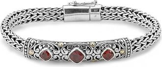 Samuel B. Sterling Silver Rope Bracelet in Red at Nordstrom Rack