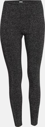 M Missoni Black Lurex Knit Leggings