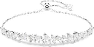 Swarovski Mesmera Rhodium Plated Marquise Cut Bracelet