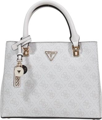 Guess Noelle II SML Multi Comp Stchl - Dames - Handtassen - Wit - ONE Size - Polyester - Tassen