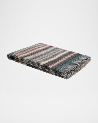 Missoni Home Blurred Wool Throw, 57 x 75
