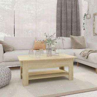 vidaXL Tavolino da Salotto Rovere Sonoma 102x55x42 cm in Truciolato - Vidaxl