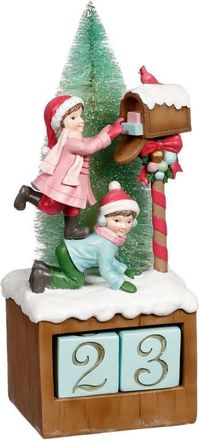 Mark Roberts Christmas Mailbox Calendar in Light Pink at Nordstrom