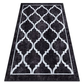 RugsX RugsX Miro Rug in Black | Size: 200 cm x 290 cm