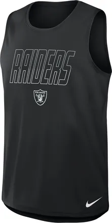 Nike Las Vegas Raiders Nike Mens Dri-FIT NFL Tank Top in Black | 045R00A8D-YPB