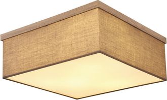 Globo Lighting Plaf&oacute;n - Ossi - Gris - Metal - Lede27 - 15578d
