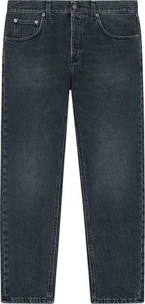 Dondup Dian Jeans - Heren - Cropped Jeans - Zwart - W38 - Katoen - Jeans
