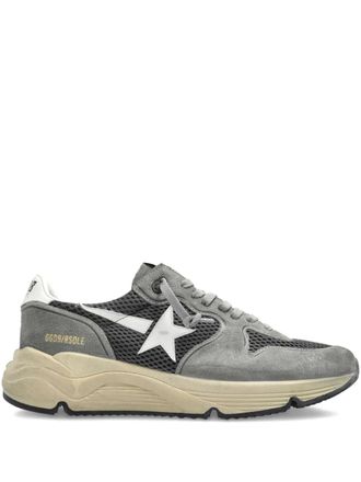 Golden Goose Running Sole sneakers - men - Calf Leather/Mesh/Rubber/Fabric/Calf Leather - 41 - Grey