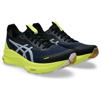 Asics Laufschuh ASICS GEL-KAYANO 32 LITE-SHOW, Herren, Gr. 43,5, lite, show, citron, Textil, Schuhe Laufschuh, f&uuml;r mehr Stabilit&auml;t; mit reflektierenden Elem