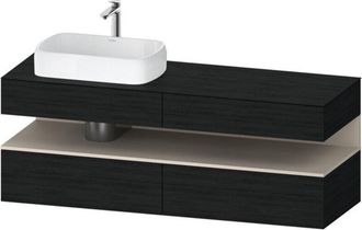 Duravit Qatego Consola Mueble Bajo Lavabo, 2 Extensiones, 2 - Duravit