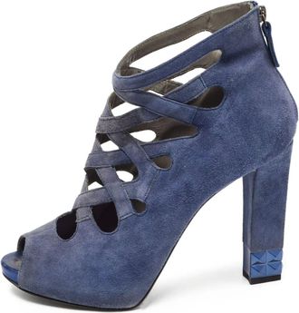 Le Silla Stivali con dettaglio cut-out - Blu