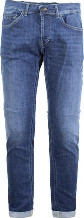 Dondup Slim-fit Jeans - Heren - Slim Fit Jeans - Blauw - W30 - Katoen - Jeans