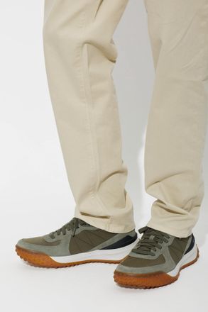 Moncler City Trek Low Top Sports Shoes, Mens, Green