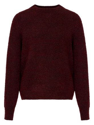 Maison Margiela four-stitch logo jumper - women - Virgin Wool/Polyamide - M - Red