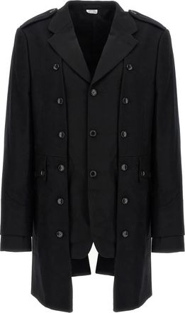 Comme Des Gar&ccedil;ons Jassen, Heren, Zwart, L, Wol, Trenchcoats