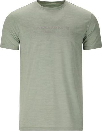 ENDURANCE Portofino S/S Performance Tee Funktionsshirt f&uuml;r Herren | grau