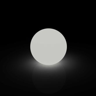 KLORIS L&aacute;mpara Esf&eacute;rica A Led De Pie Mod. Moon &Oslash; 110 Cm