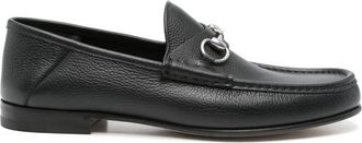 Gucci Black Leather Loafers
