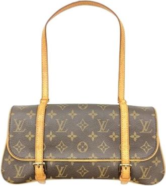Louis Vuitton Pre-owned Shoulder Bags, female, Brown, Size: ONE SIZE Pre-owned Vintage Shoulder Bag