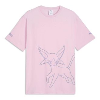 Puma x Pokemon Relaxed Graphic T-Shirt Pearl Pink 634914-70