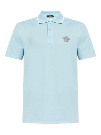 Versace Short-Sleeve Polo Shirt