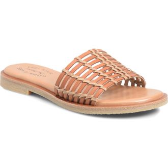 Kork-ease Deja Slide Sandal in Rust/Sand at Nordstrom, Size 11