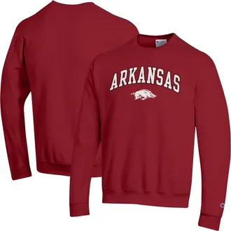 Champion Mens Champion Cardinal Arkansas Razorbacks Arch Over Logo Pullover Sweatshirt at Nordstrom, Size Xx-Large