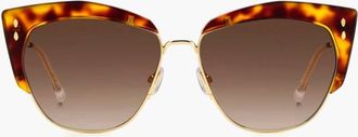 Isabel Marant Brown Shaded Cat Eye Ladies Sunglasses IM 0160/S 02IK/HA 58