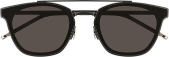 Saint Laurent Sunglasses Sl 28 Metal 001 Black/Grey Unisex