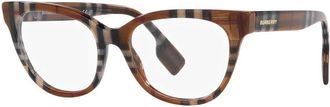 Burberry Brillenmonturen - unisex - Brillen - Bruin - 53 MM - Accessoires