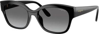 Vogue Eyewear Zonnebrillen - Dames - Zonnebrillen - Zwart - 55 MM - Accessoires