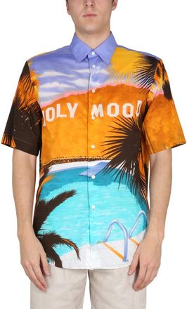 Etro Multicolor Regular Graphic Shirt