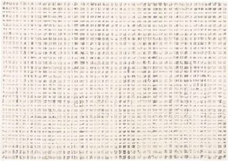 Oviala Alfombra de pelo corto con motivos cuadrados crudo 120 x 170 cm