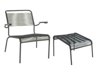 Schubiger M&ouml;bel Lounger + Hocker S&auml;ntis
