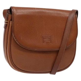 Burberry Pre-owned Cross Body Bags, female, Brown, Size: ONE SIZE Pre-owned Vintage Shoulder Bag