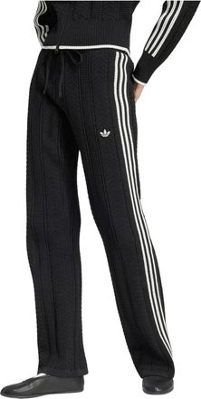 adidas Fitness, Dames, Zwart, S, Polyester, SST Wide Leg Track Pants