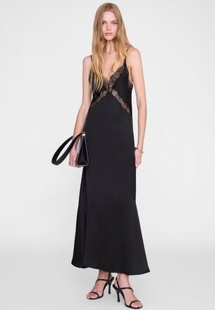 Anine Bing Magnolia Dress in Black at Nordstrom, Size X-Small