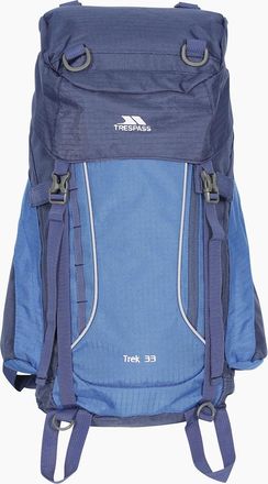 Trespass Trek 33 Rucksack/Backpack (33 Litres) - Blue - Size: ONE size