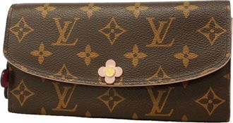 Louis Vuitton Brown Rose Ballerine Long Wallet (Bi-Fold) (Pre-Owned)