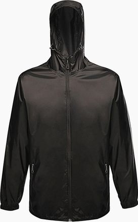 Regatta Mens Regatta Pro Mens Packaway Waterproof Breathable Jacket - Black - Size: 40/Regular