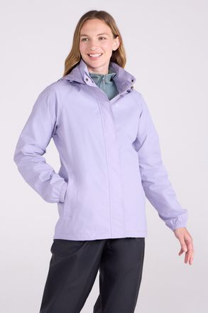 Mountain Warehouse Dames/Dames Pakka II Waterdichte Jas (Lila)
