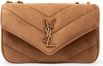 Saint Laurent Loulou Mini In Suede