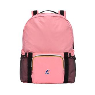 K-Way Le Vrai 4.0 Michel Backpack - unisex - K-Way - Backpacks - Pink - ONE SIZE - Bags