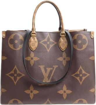 Louis Vuitton Pre-owned Vintage Monogram Tote - Dames - Vintage Shopper - Bruin - ONE Size - Vintage
