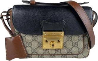 Gucci Pre-owned Cross Body Bags, female, Multicolor, Size: ONE SIZE Pre-owned Vintage Shoulder Bag